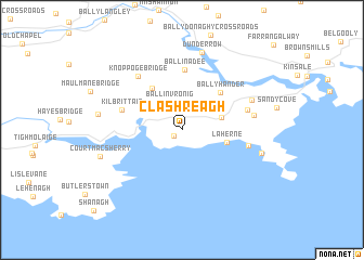 map of Clashreagh