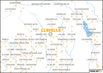 map of Clavella