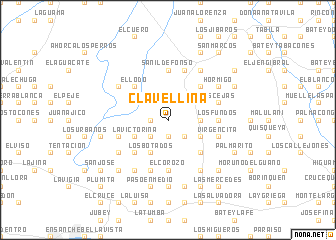 map of Clavellina