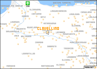 map of Clavellino