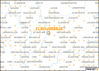 map of Clavijo Abajo
