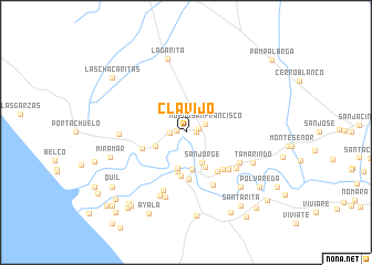 map of Clavijo