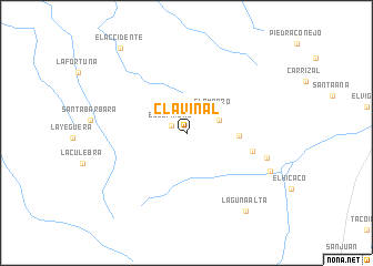 map of Clavinal