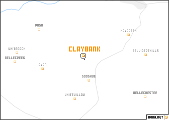 map of Claybank