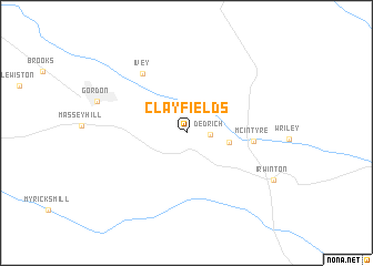 map of Clayfields