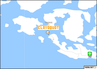 map of Clayoquot