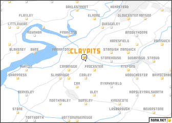 map of Claypits