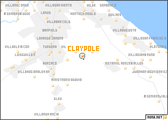 map of Claypole