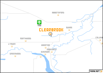 map of Clearbrook