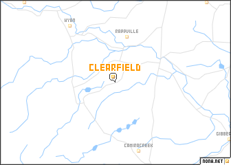 map of Clearfield