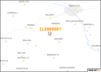 map of Clearport