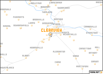 map of Clearview