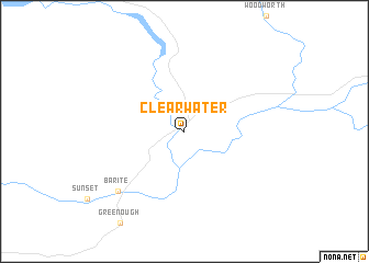 map of Clearwater