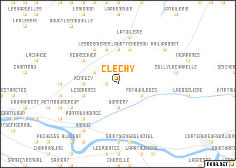 map of Clêchy