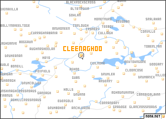 map of Cleenaghoo