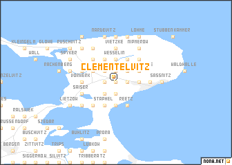 map of Clementelvitz