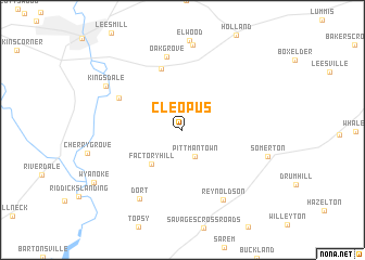 map of Cleopus