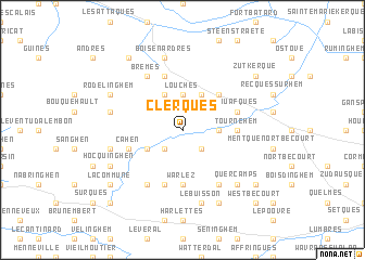 map of Clerques