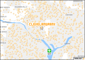 map of Cleveland Park