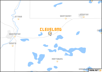map of Cleveland