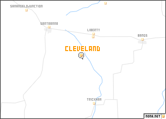 map of Cleveland