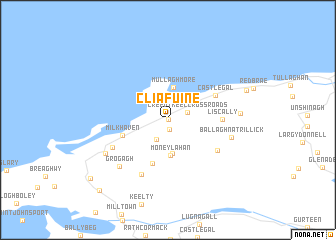 map of Cliafuine