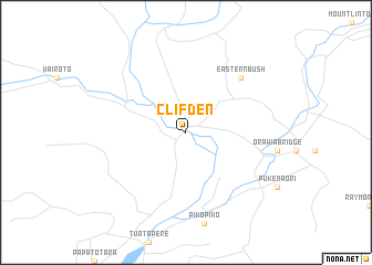 map of Clifden