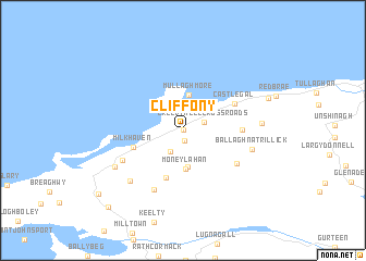 map of Cliffony