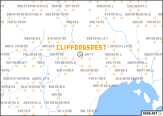 map of Cliffords Rest