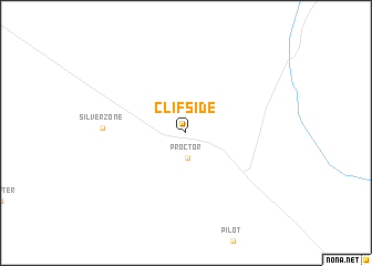 map of Clifside