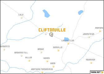 map of Cliftonville