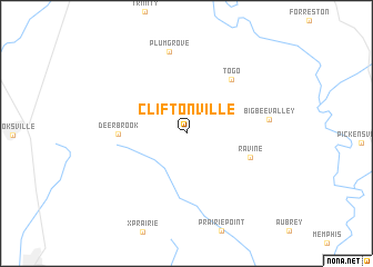 map of Cliftonville