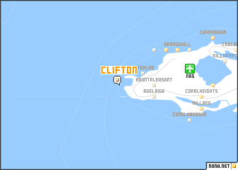 map of Clifton