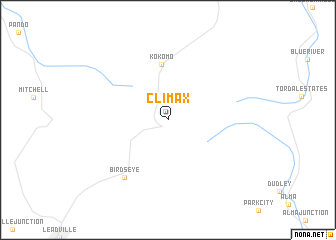 map of Climax