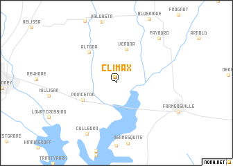 map of Climax