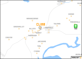 map of Clima