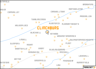 map of Clinchburg