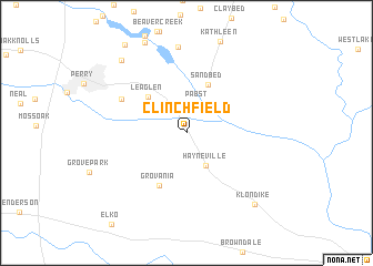 map of Clinchfield