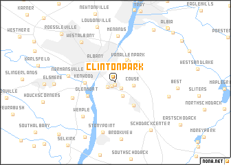 map of Clinton Park