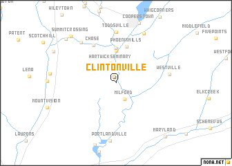 map of Clintonville