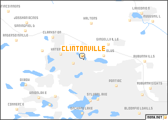map of Clintonville