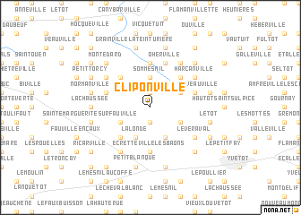 map of Cliponville