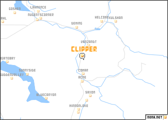 map of Clipper