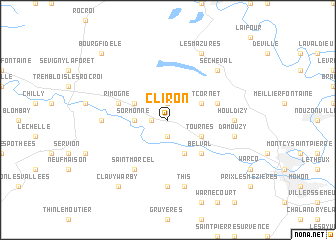 map of Cliron