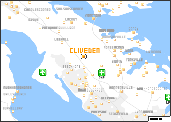 map of Cliveden