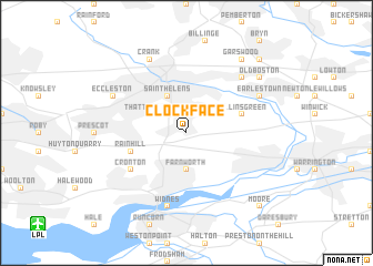 map of Clock Face