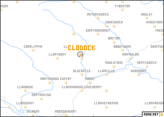 map of Clodock