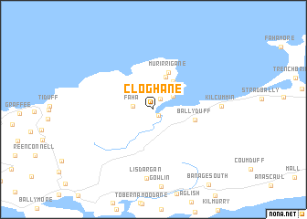 map of Cloghane