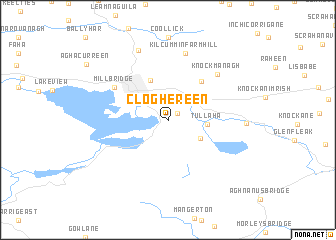 map of Cloghereen