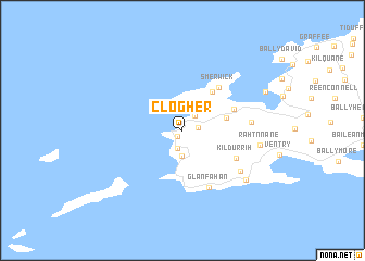 map of Clogher